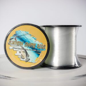 SCR Ghost Line 6# .020 mm Clear, 2000 yard spool